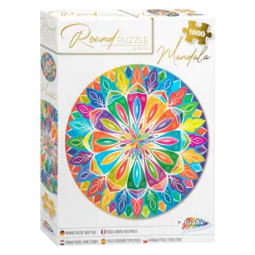 Grafix Mandala Ronde Puzzel 1000 Stukjes