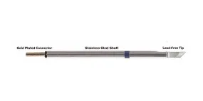 Soldeerpunt bladvorm 4.83mm (0.19"), blikveld 2.03mm (0.08")